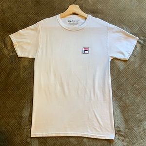 White Fila T-Shirt